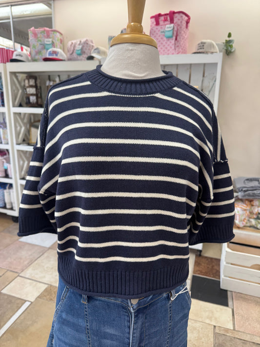 Good Energy Sweater - Dark Navy