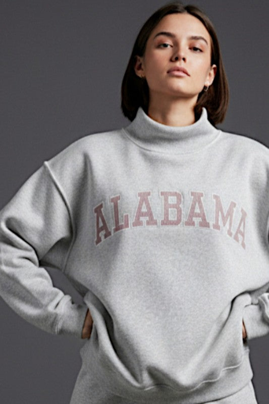 Alabama Mock Neck