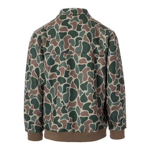 Roost Quilted Camo Pullover