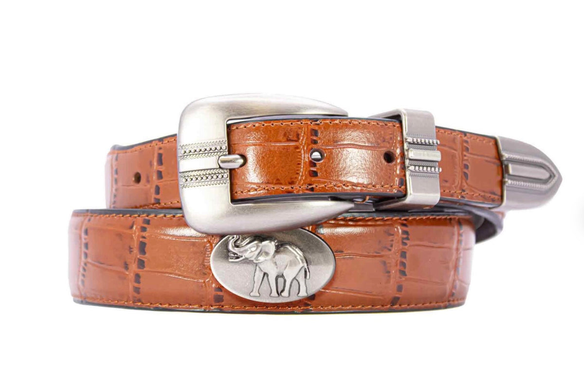 Alabama Big Al Dressy Leather Belt