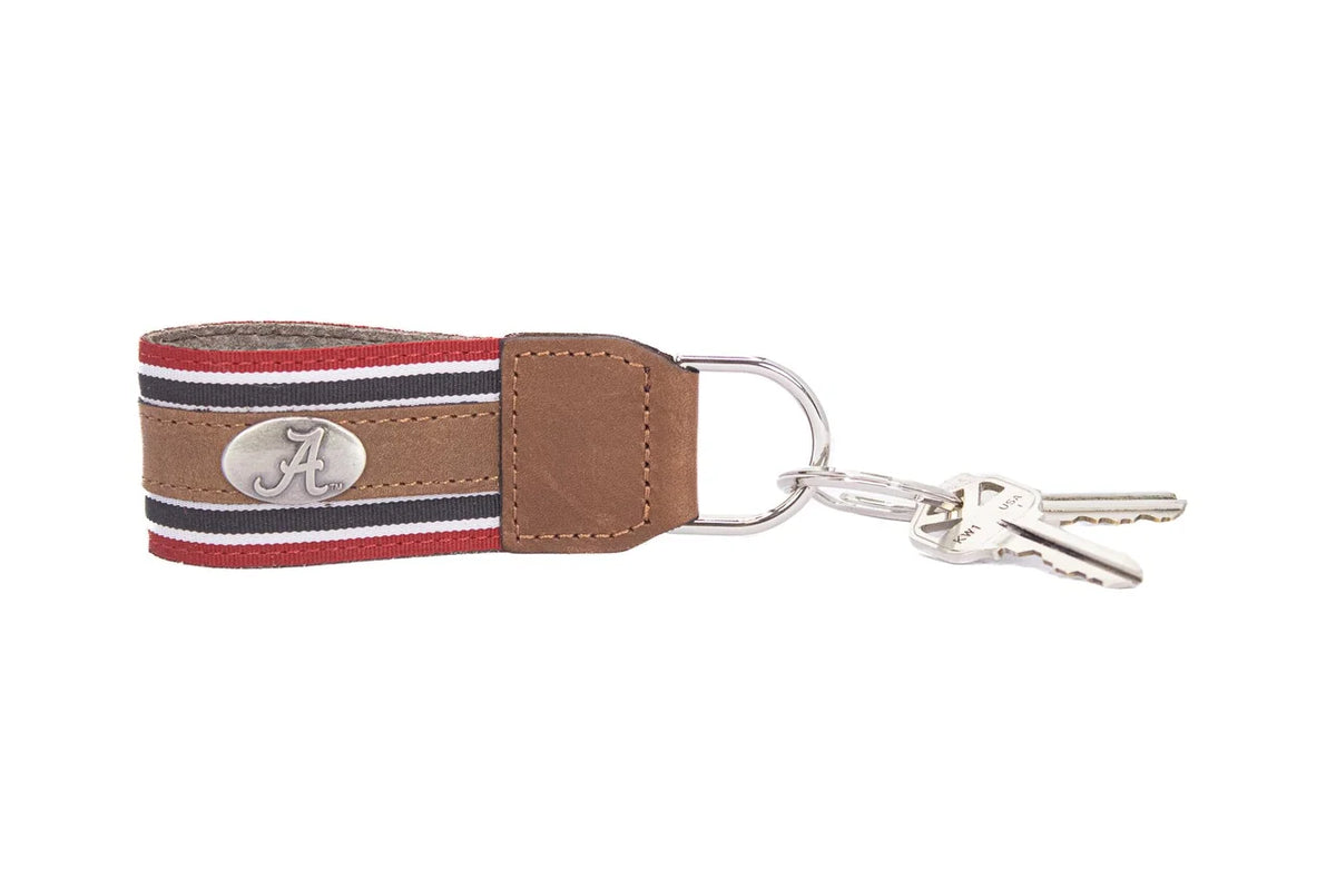 Alabama Crimson Tide Collegiate Grosgrain Ribbon Key Chain
