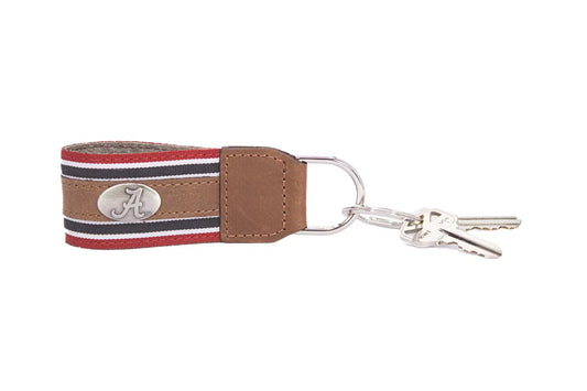 Alabama Crimson Tide Collegiate Grosgrain Ribbon Key Chain
