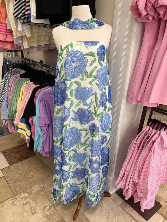Picking Peonies Midi Dress