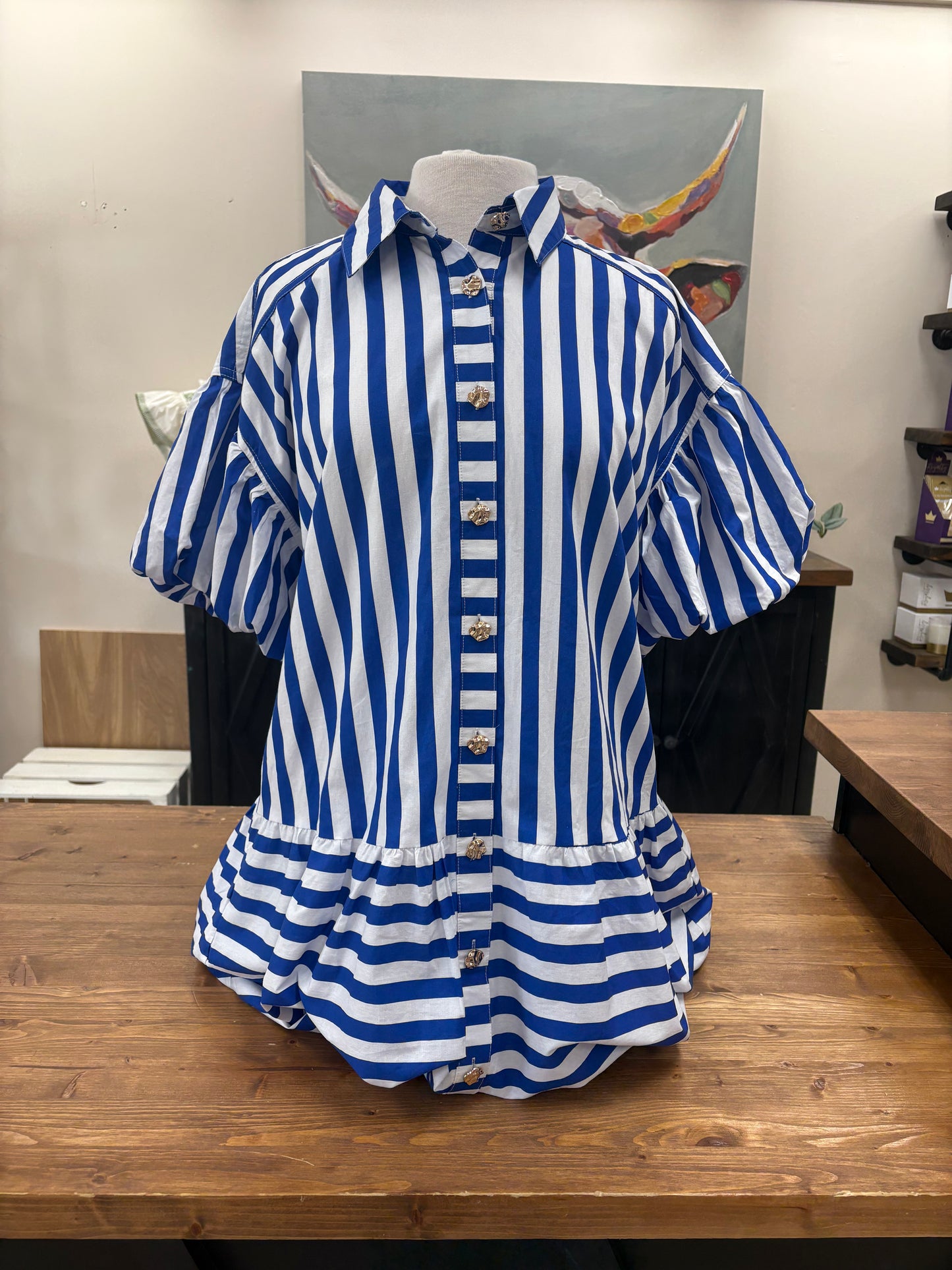 Party in the USA Dress - Blue