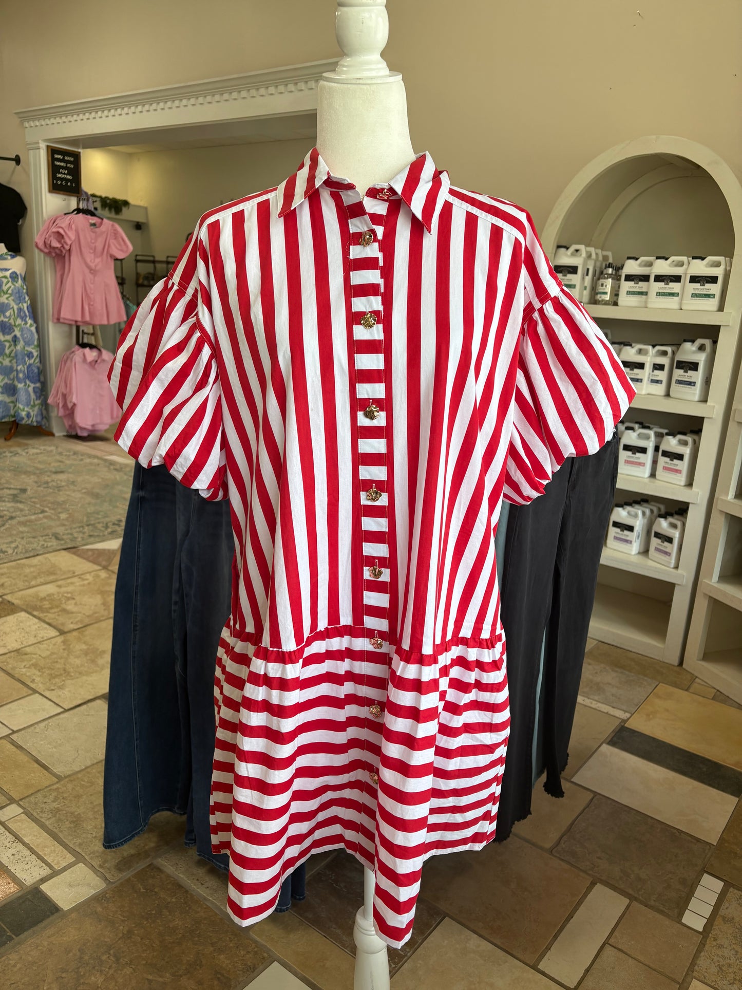 Party in the USA Dress - Red