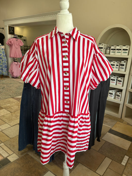 Party in the USA Dress - Red