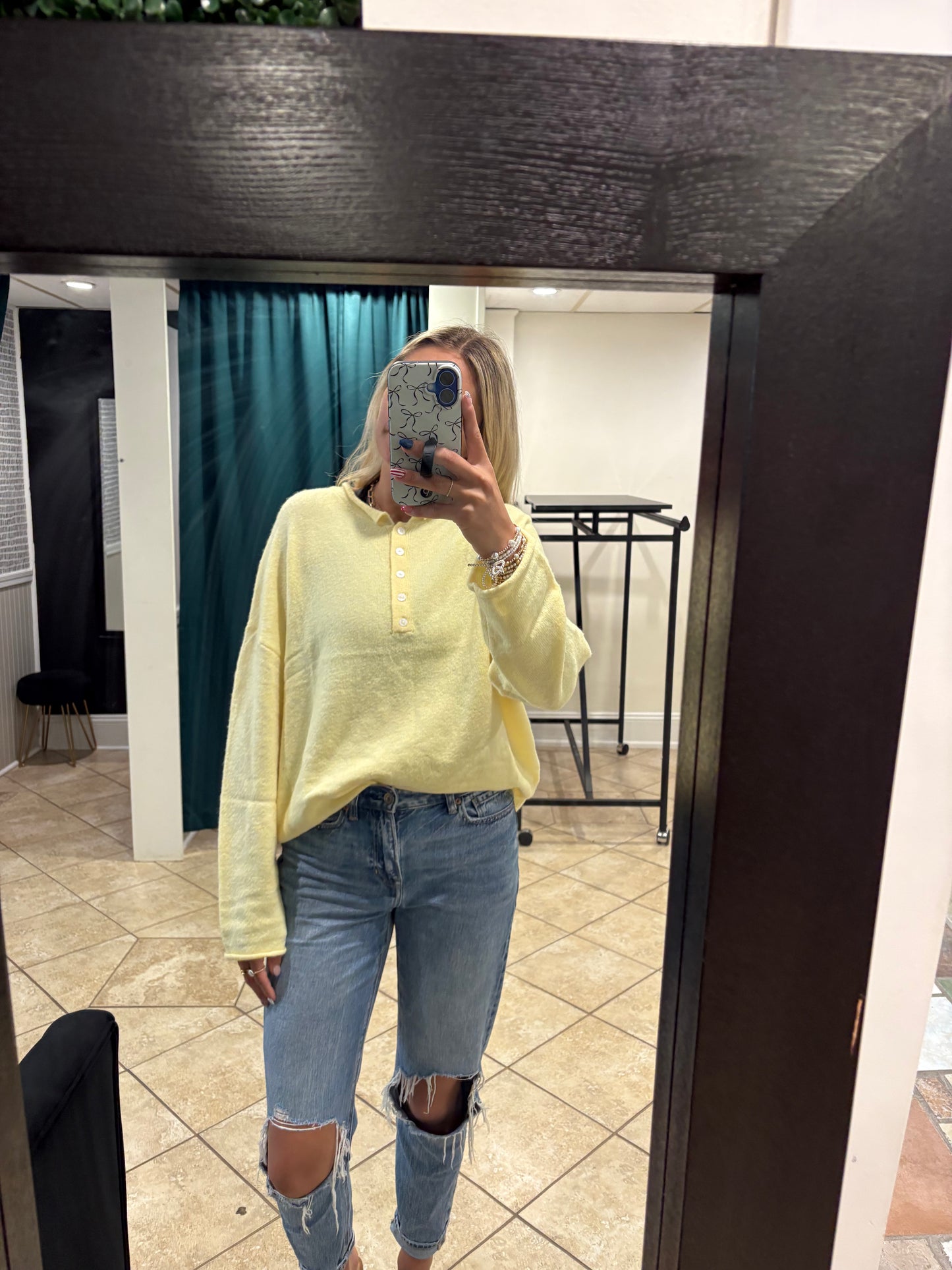 Never Better Sweater - Butter Yellow