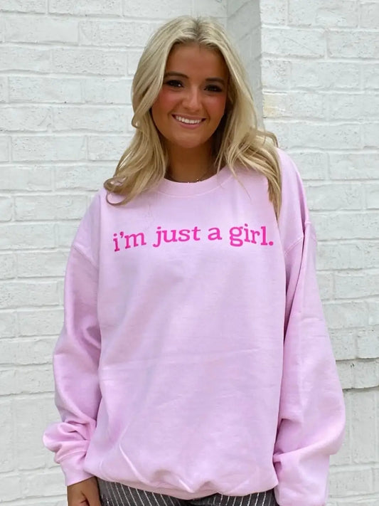 Just a Girl Crewneck