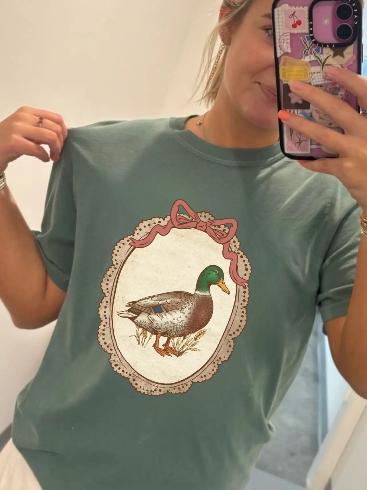 Framed Duck Tee