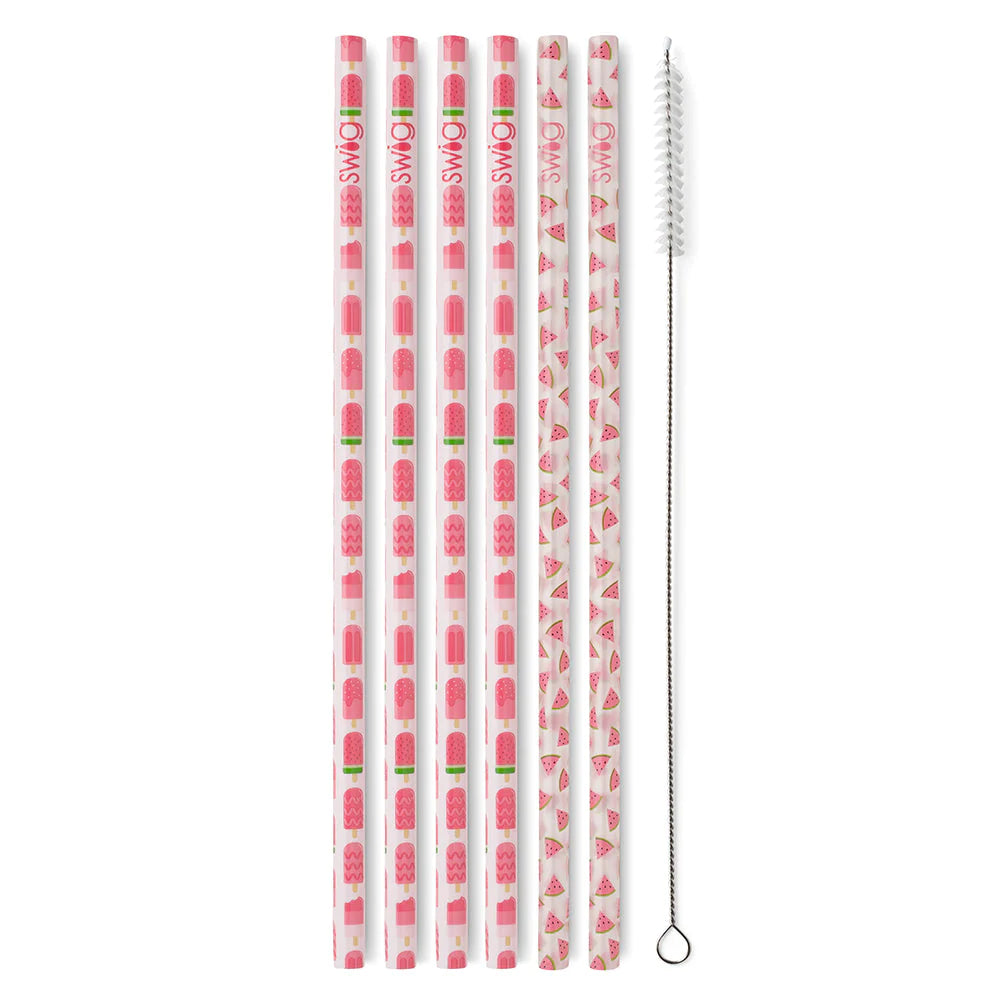 Swig Melon Pop Straw Set
