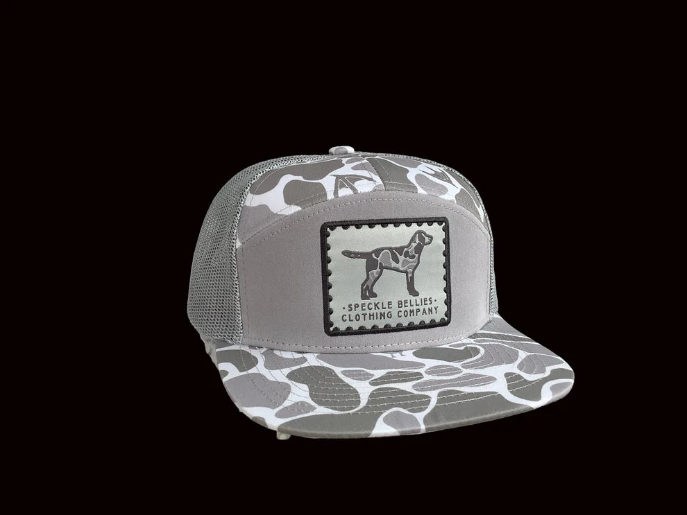 Speckle Bellies Dog Stamp Hat