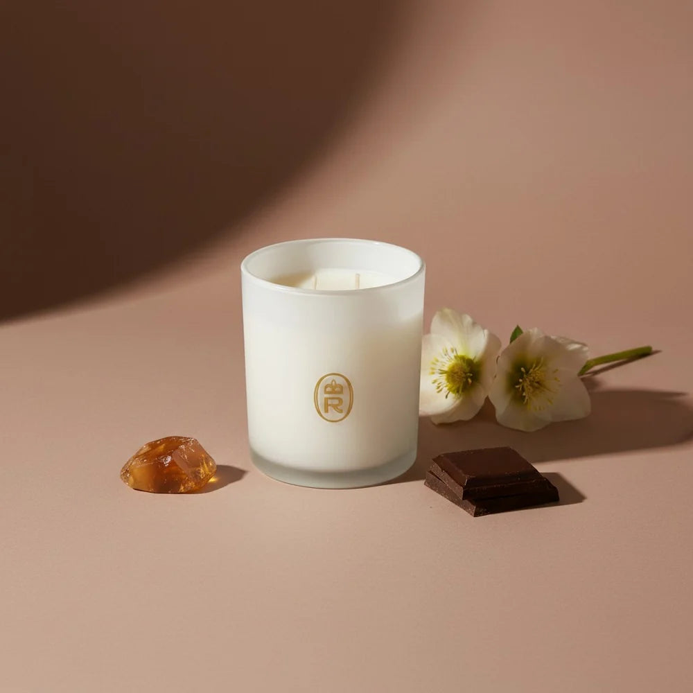 Bourbon Royalty 14oz Glass Candle - Evangeline