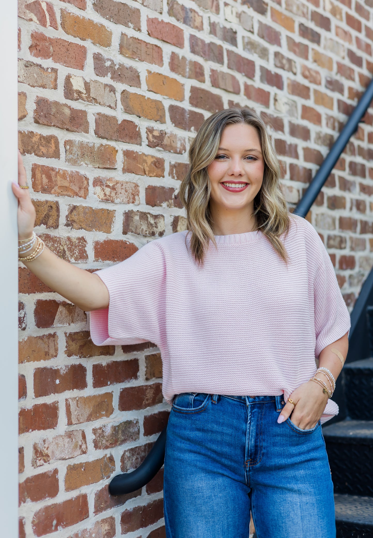Pastel Getaway Top - Washed Rose