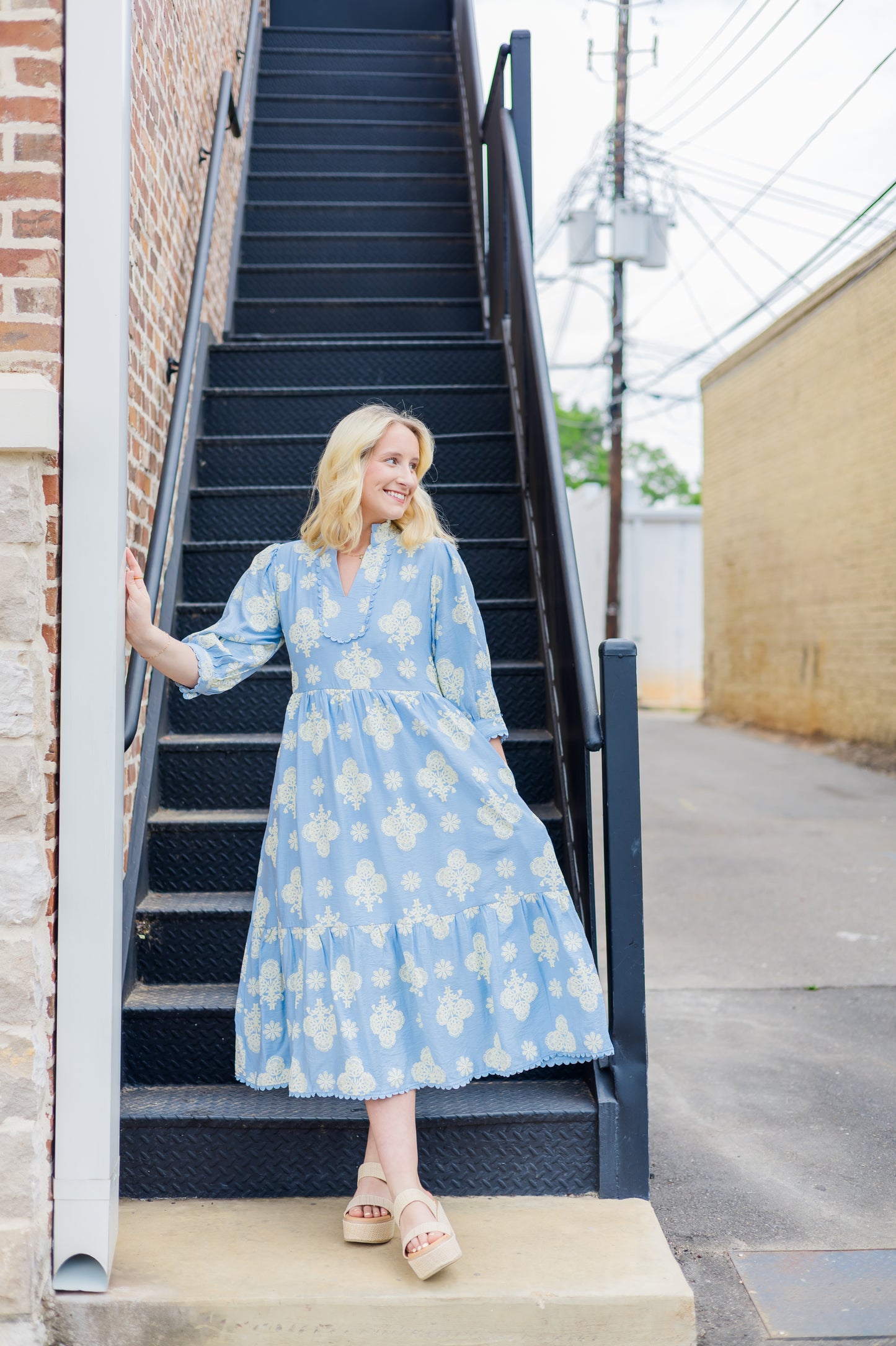 Glory to the Highest Midi Dress