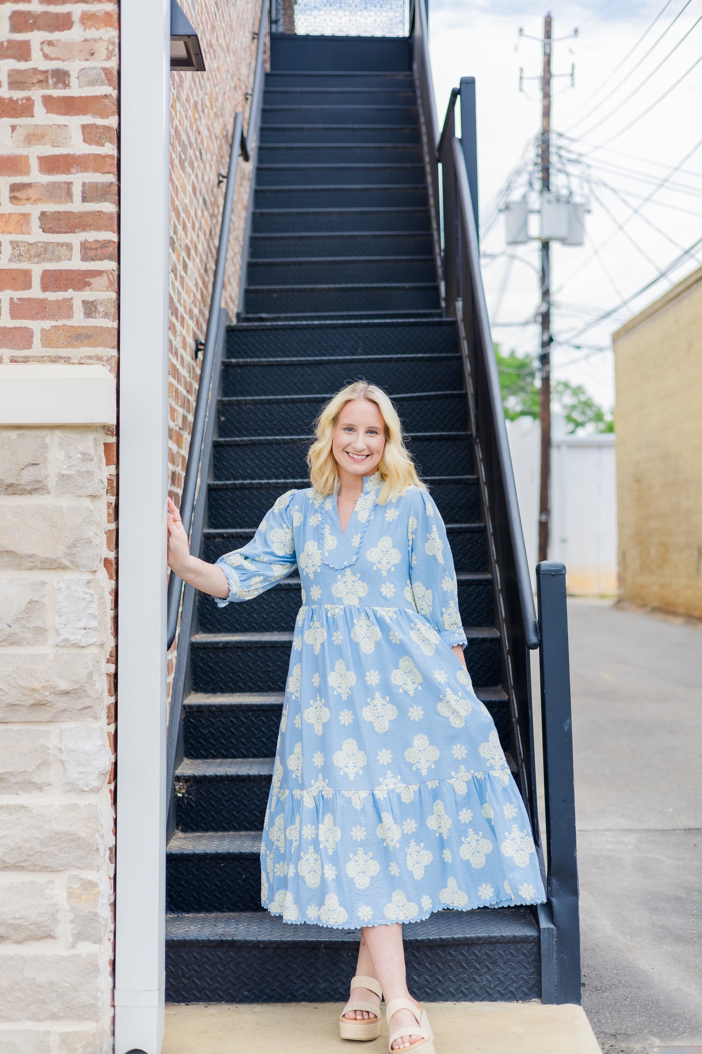 Glory to the Highest Midi Dress