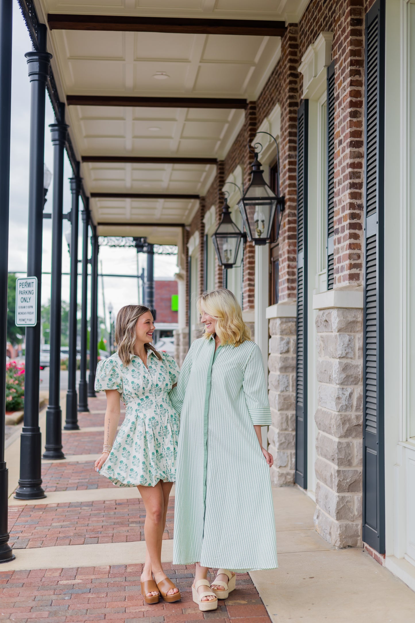 The Kinsley Dress - Sage