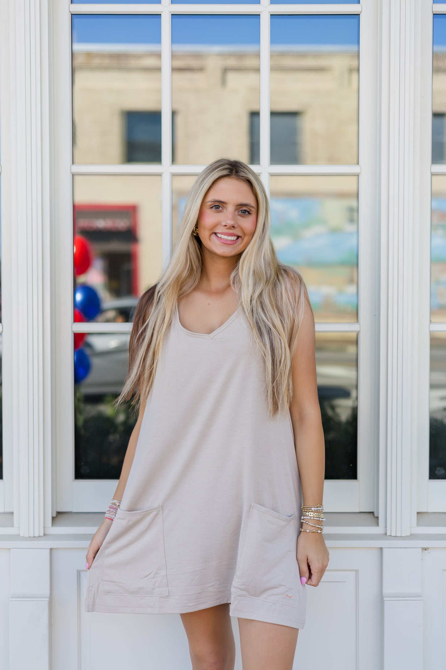 Marsh Wear Buxton Romper - Khaki Heather