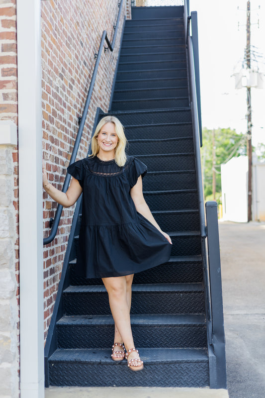Better in Black Mini Dress