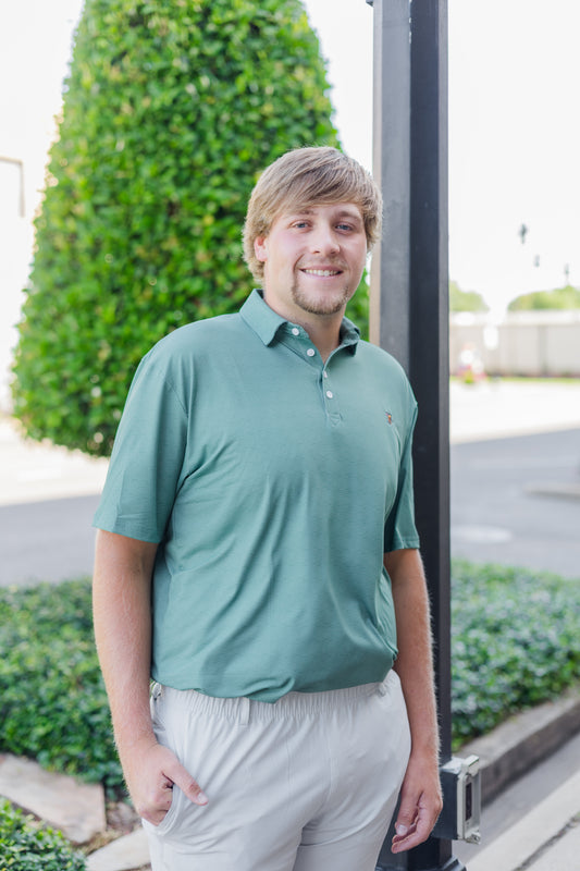 Caddie Wave Polo - Green