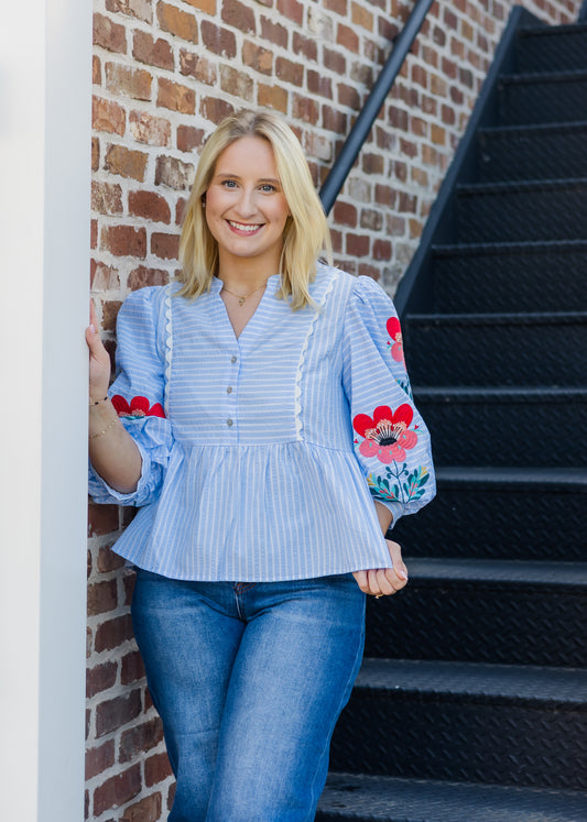 Summer Florals Top