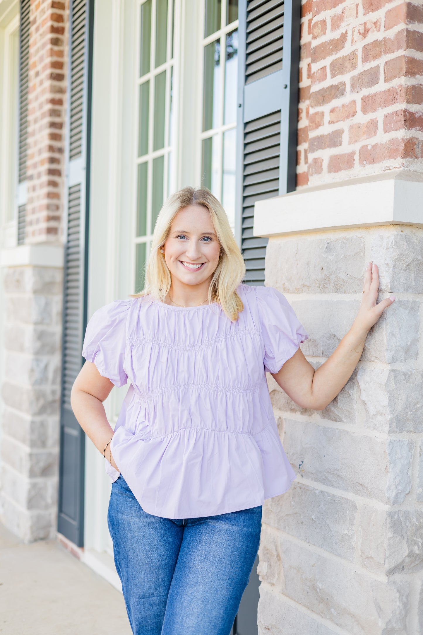 Orchid Bloom Top
