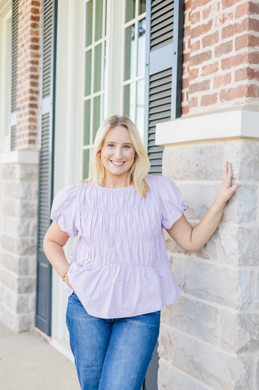 Orchid Bloom Top