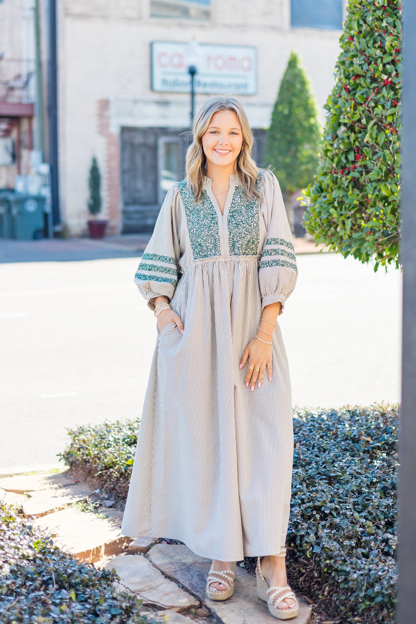 The Kelsey Dress - Cream