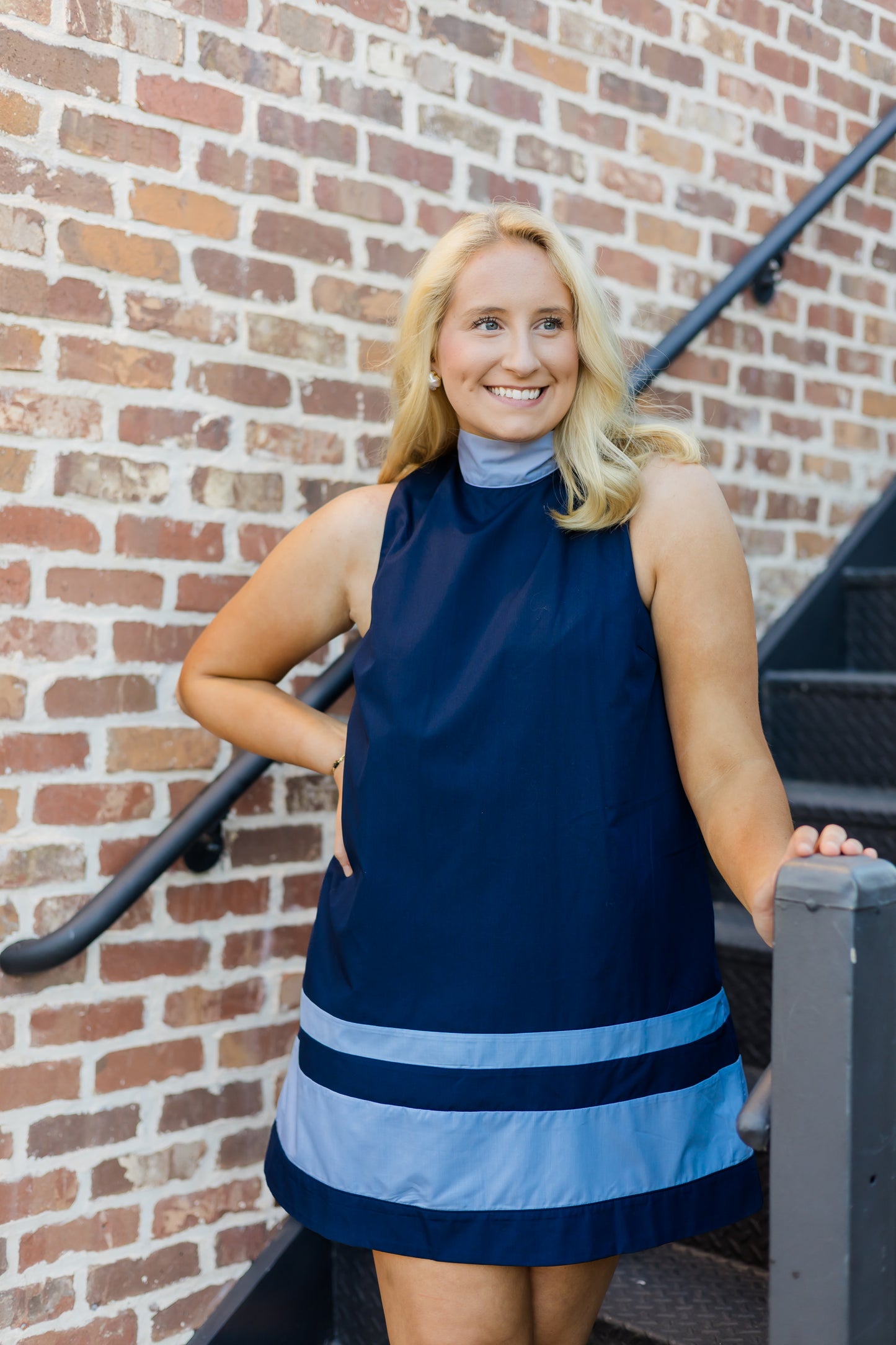 Sailing Seas Mini Dress