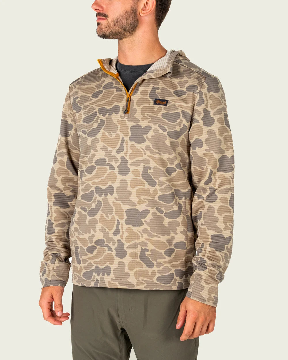 Marsh Wear Sullivan Hoodie - Khaki Mallard Camo