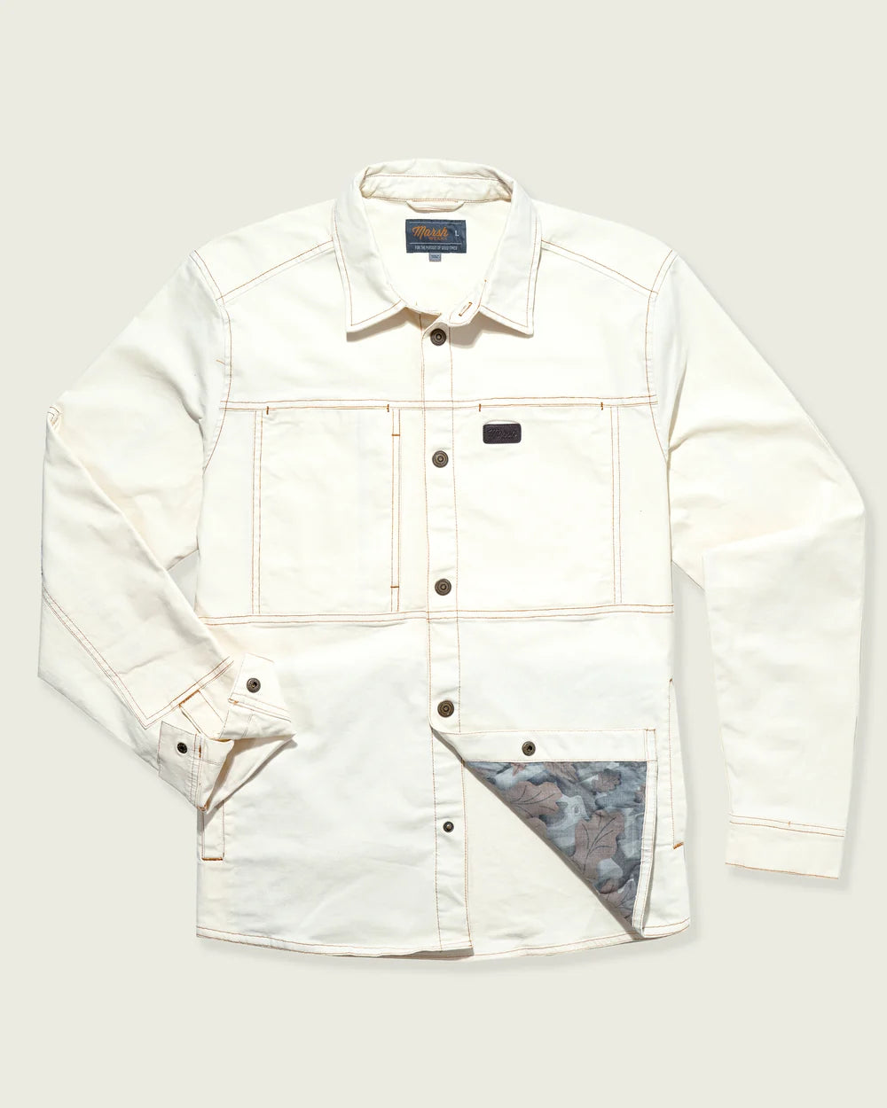 Marsh Wear Delano Shacket - Marshmallow