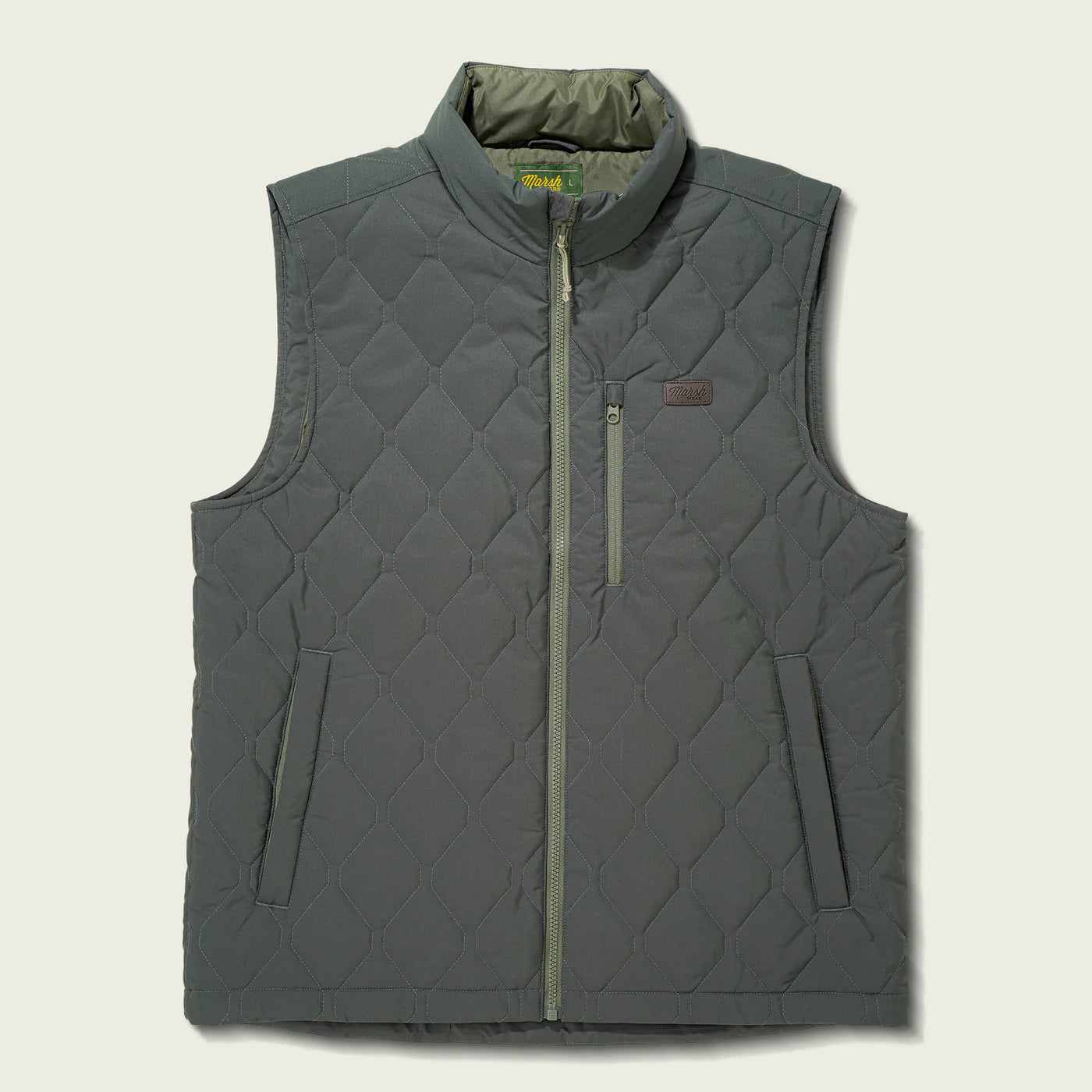 Marsh Wear Barnwell Puff Vest - Ash
