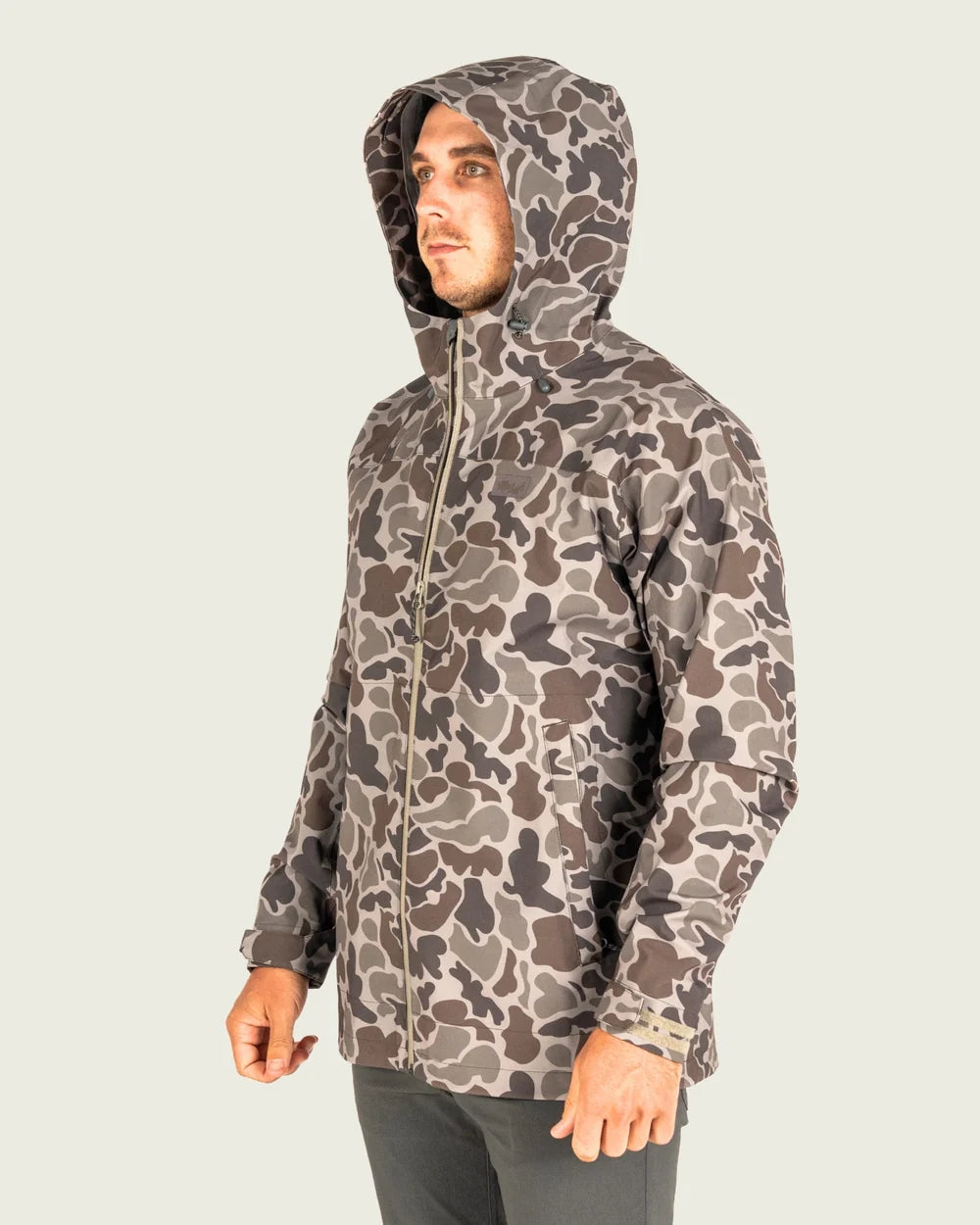 Marsh Wear Cumberland Rain Jacket - Dark Green Mallard Camo