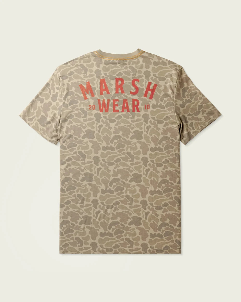 Marsh Wear Stackhouse Hagood Tee - Khaki Mallard Camo