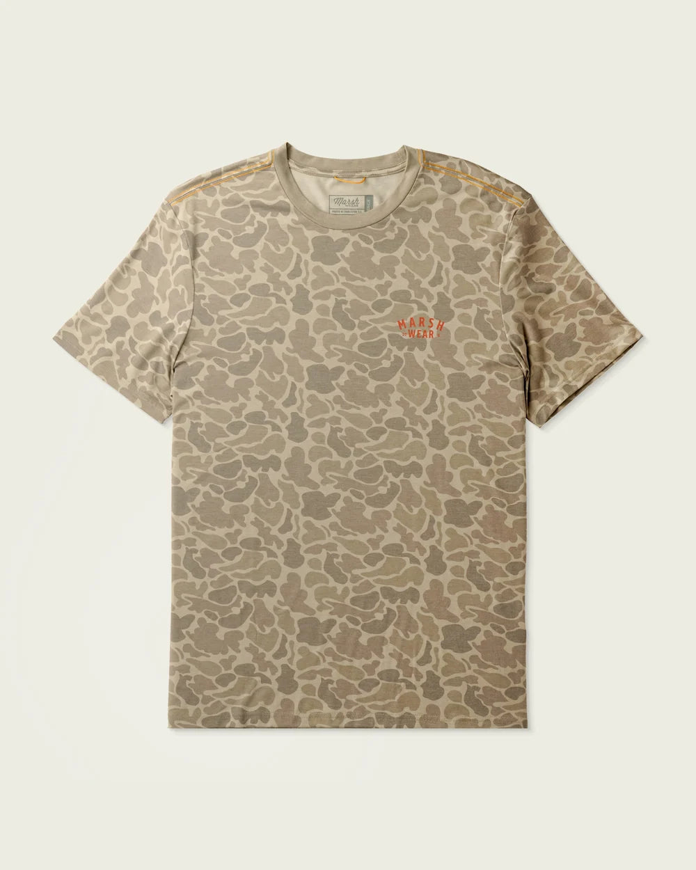 Marsh Wear Stackhouse Hagood Tee - Khaki Mallard Camo