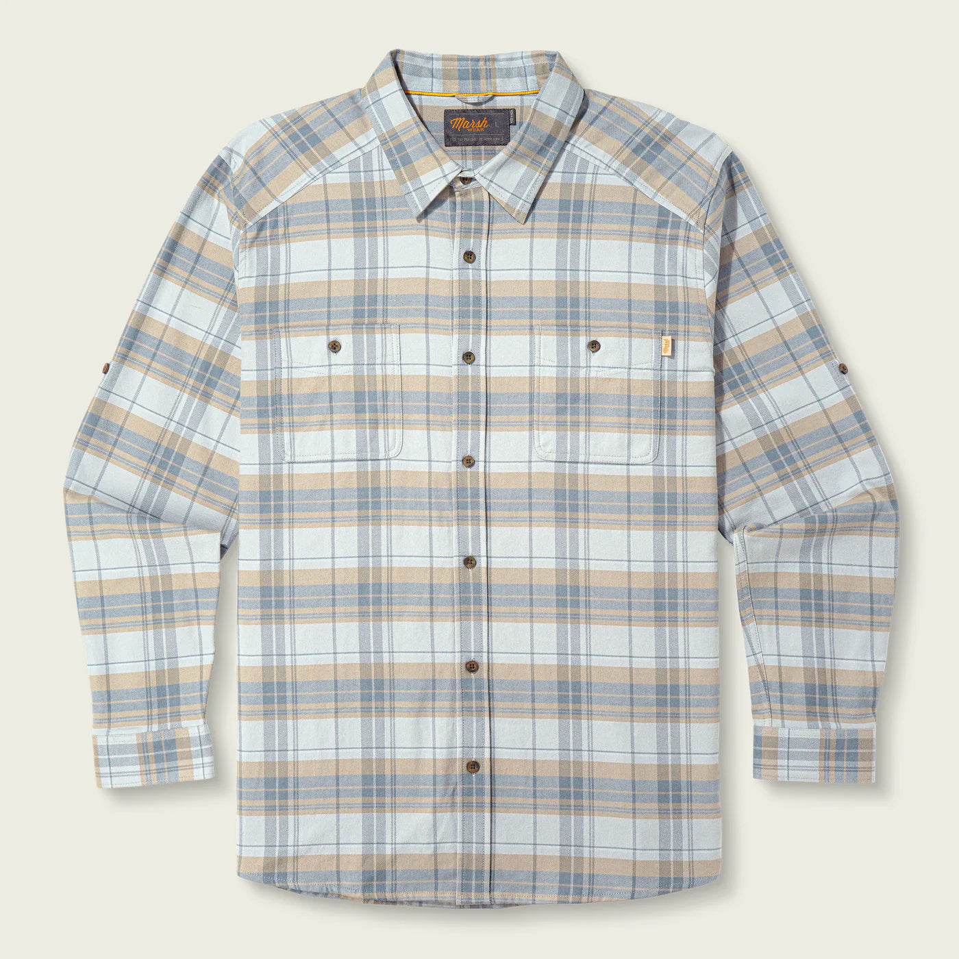 Marsh Wear Westerly Flannel - Fog