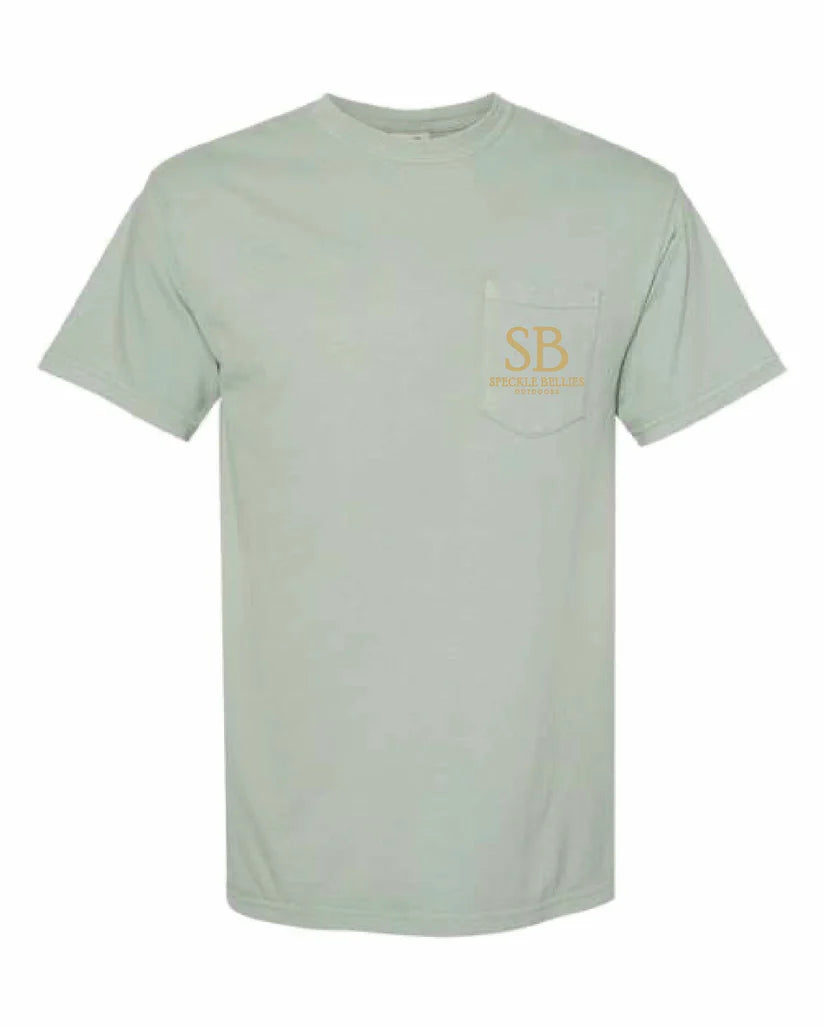 Speckle Bellies Marshland Dog Pocket Tee