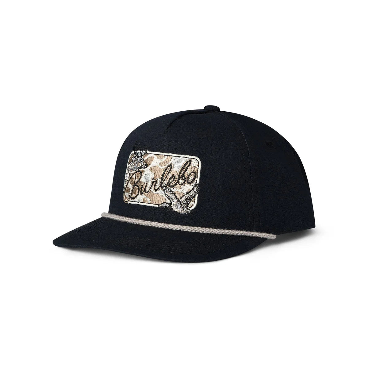 Burlebo Camo Black Patch Cap