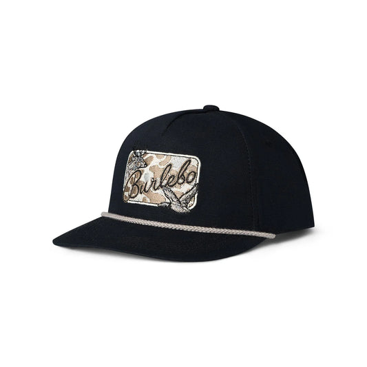 Burlebo Camo Black Patch Cap