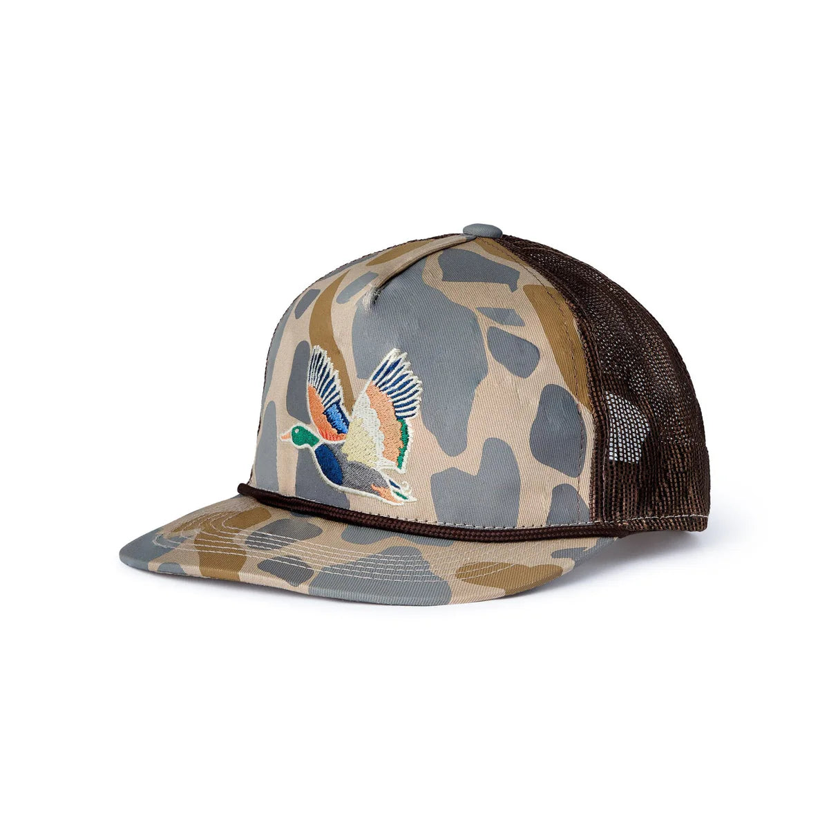 Burlebo Retro Camo Duck Cap