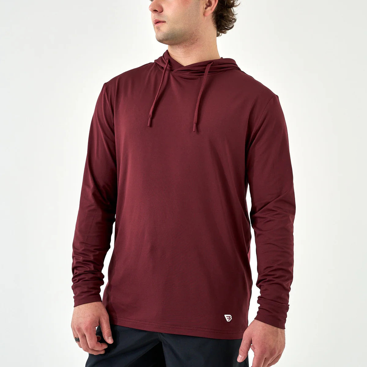 Burlebo Performance Hoodie- Maroon