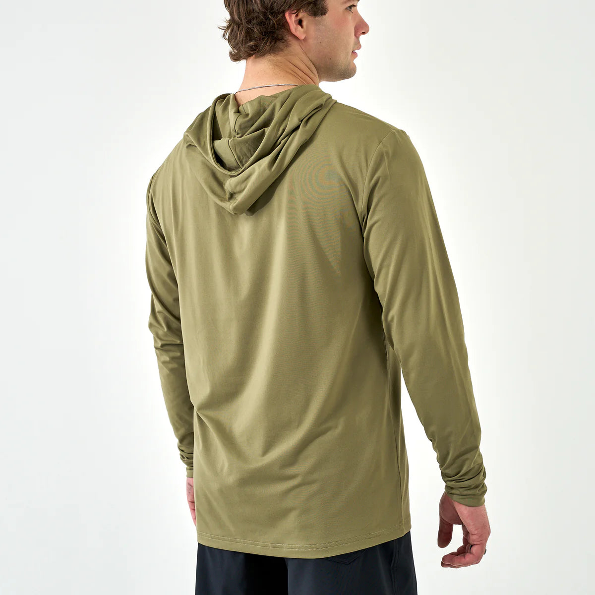 Burlebo Performance Hoodie- Sea Breeze Green