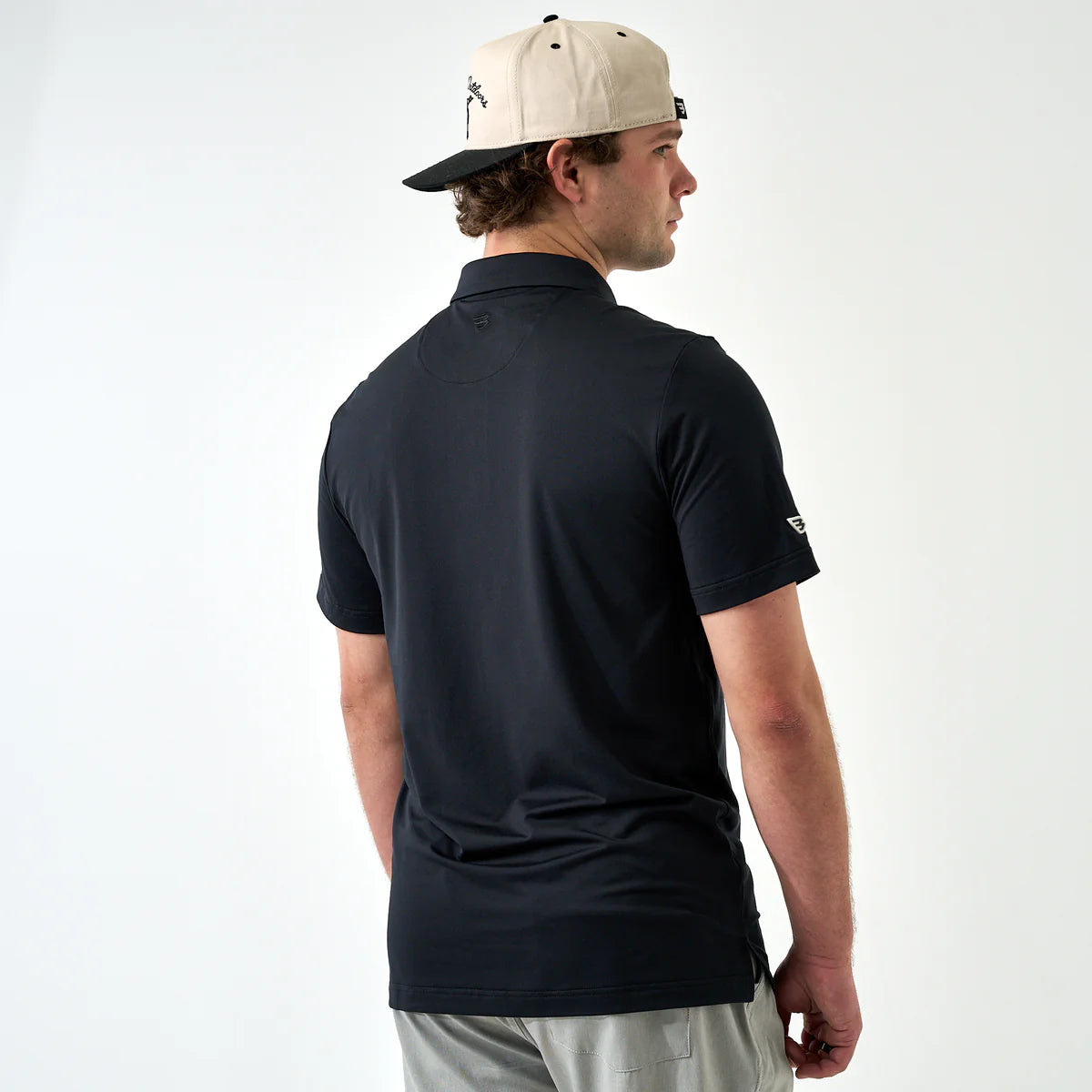 Burlebo Performance Polo - Midnight Black