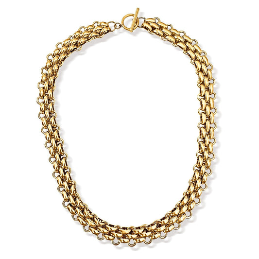 Ellie Vail Rosalinda Chunky Chain Toggle Necklace