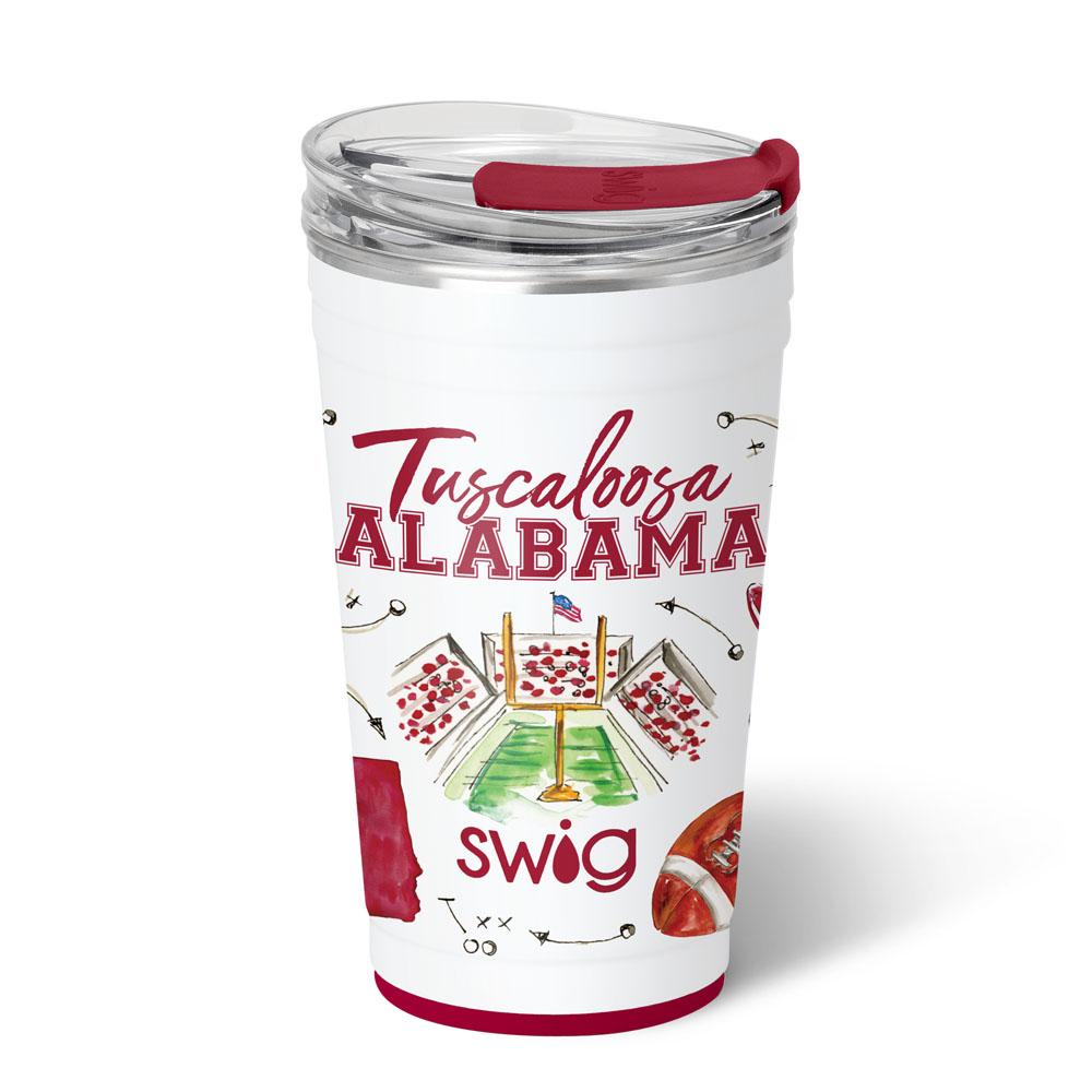 Swig 24oz Party Cup - Tailgates in Tuscaloosa