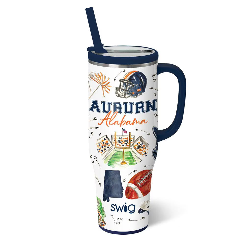 Swig 40oz Mega Mug - Tailgates in Auburn
