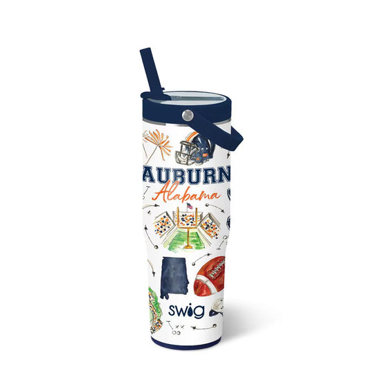 Swig To-Go Tumbler 30oz - Tailgates in Auburn