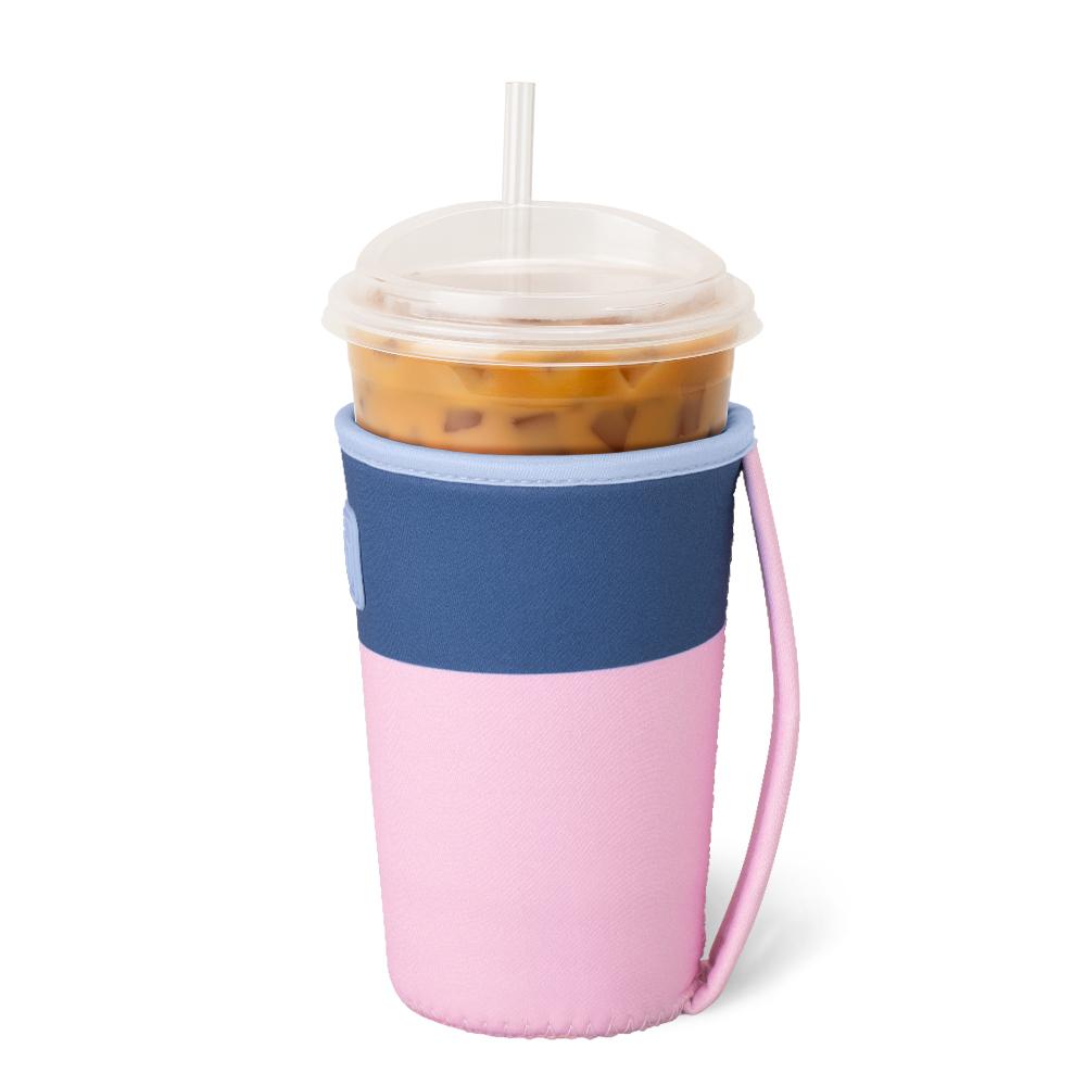 Swig Medium Iced Cup Coolie - Rose Water