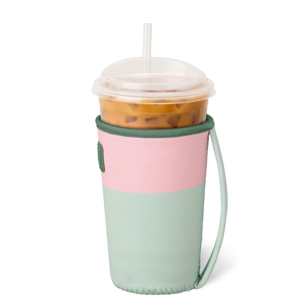 Swig Medium Iced Cup Coolie - Sage Mist