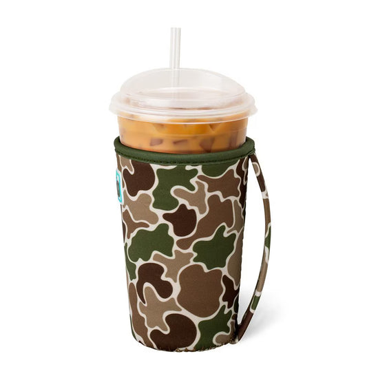 Swig Medium Iced Cup Coolie - Hunting Camo