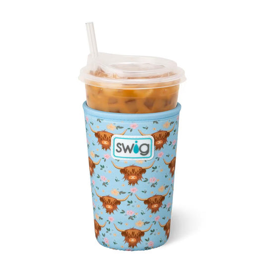 Swig Medium Iced Cup Coolie - Holy Cow